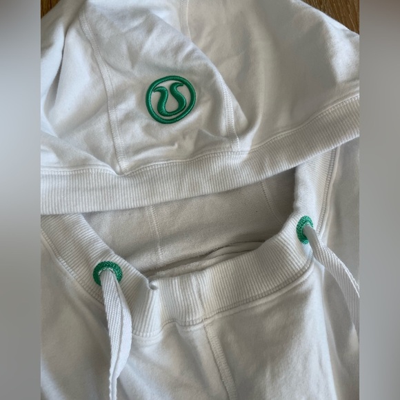 Lululemon TENNIS Flashback Tunic Tank Top Hoodie Pickleball Tennis big LOGO - Picture 5 of 7